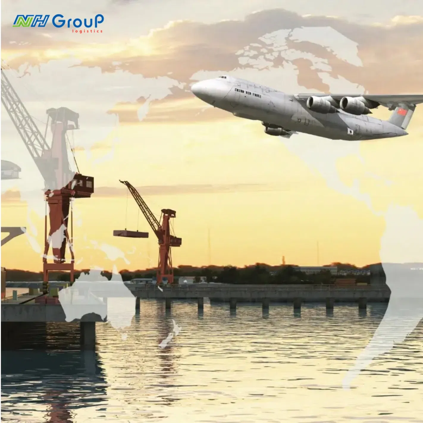 DDU International Express Freight Forwarder to Africa Door to Door Express Delivery