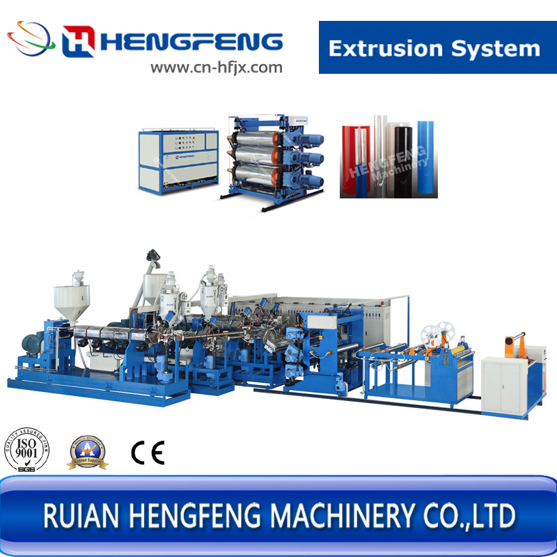 Inline Thermoforming Plastic PP PS Pet Plastic Sheet Extrusion Line
