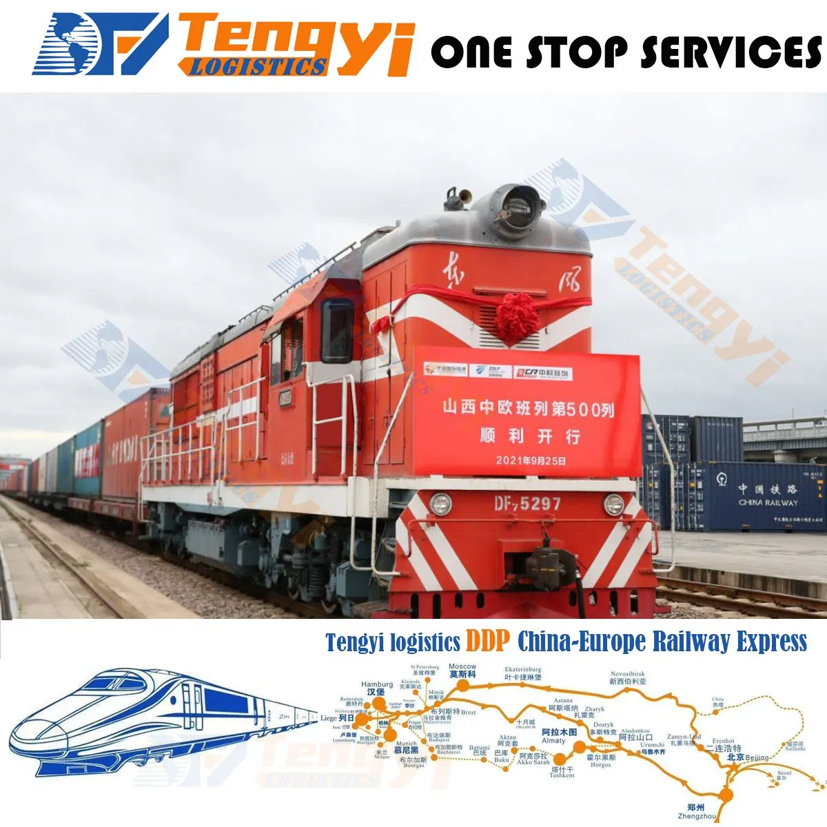 Shipping Agents in Shenzhen Import Export Agents Railway/Train Freight China to Spain Warehouse Dropship