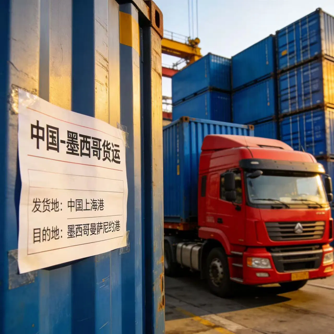 China-Mexico Sea Freight DDP International Freight Forwarding Company