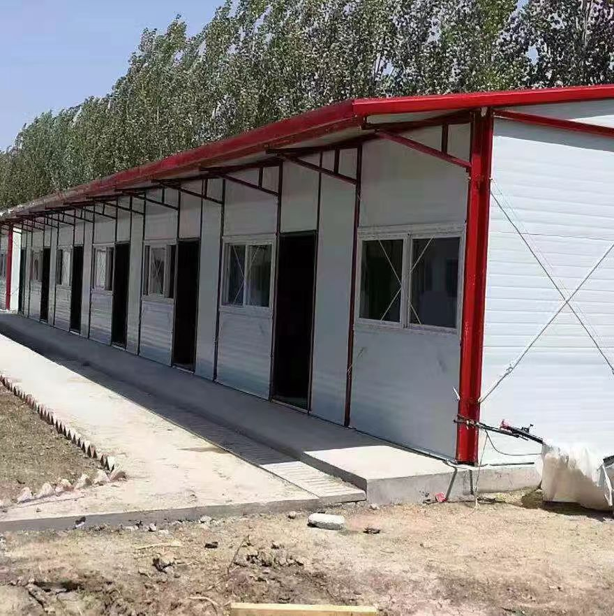 China K-Type Prefab Modern Steel Structure House Double Decker Rooms