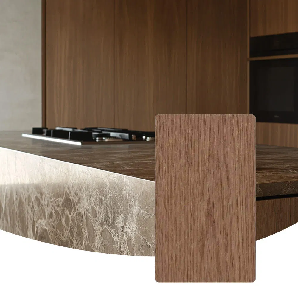 Current Popular Wooden Design PVC Laminated Board 18mm for Furniture