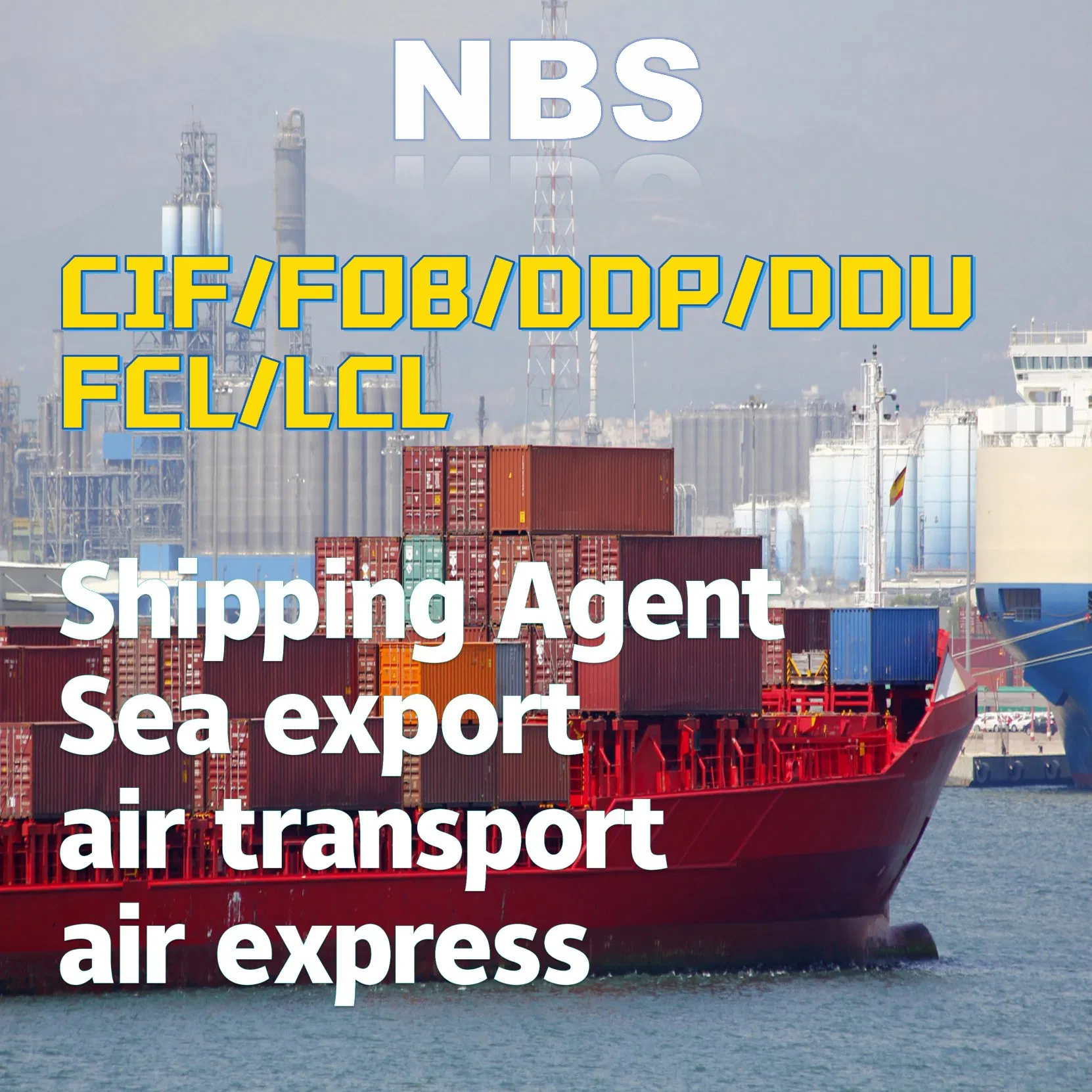 LCL/FCL DDU/DDP Shipping Ocean Freight Forwarder Air Shipment Railway Logistics Sea Freight From China to USA/Korea/Europe/Middle East/Southeast Asia