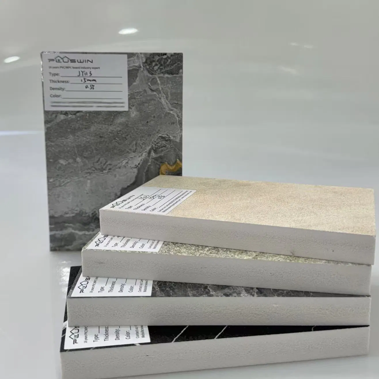 Interior Decorative Material PVC Marble Panel Light-Weight Laminated PVC Foam Sheet for Wall and Cabinets