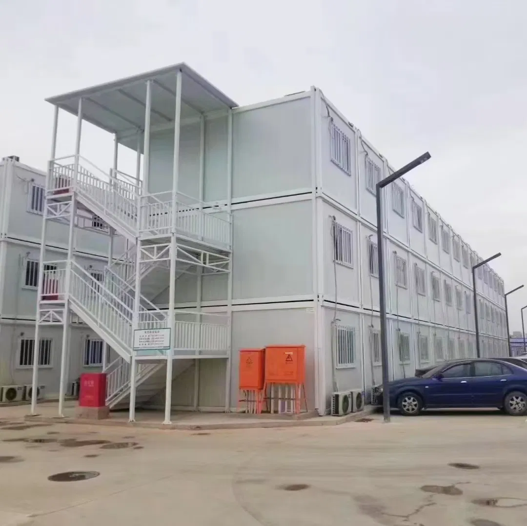 K Type Prefab Modern Steel Structure House Double Decker Rooms