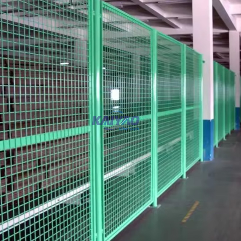 Factory-Customized Galvanized Net, Logistics Sorting Robot Fence