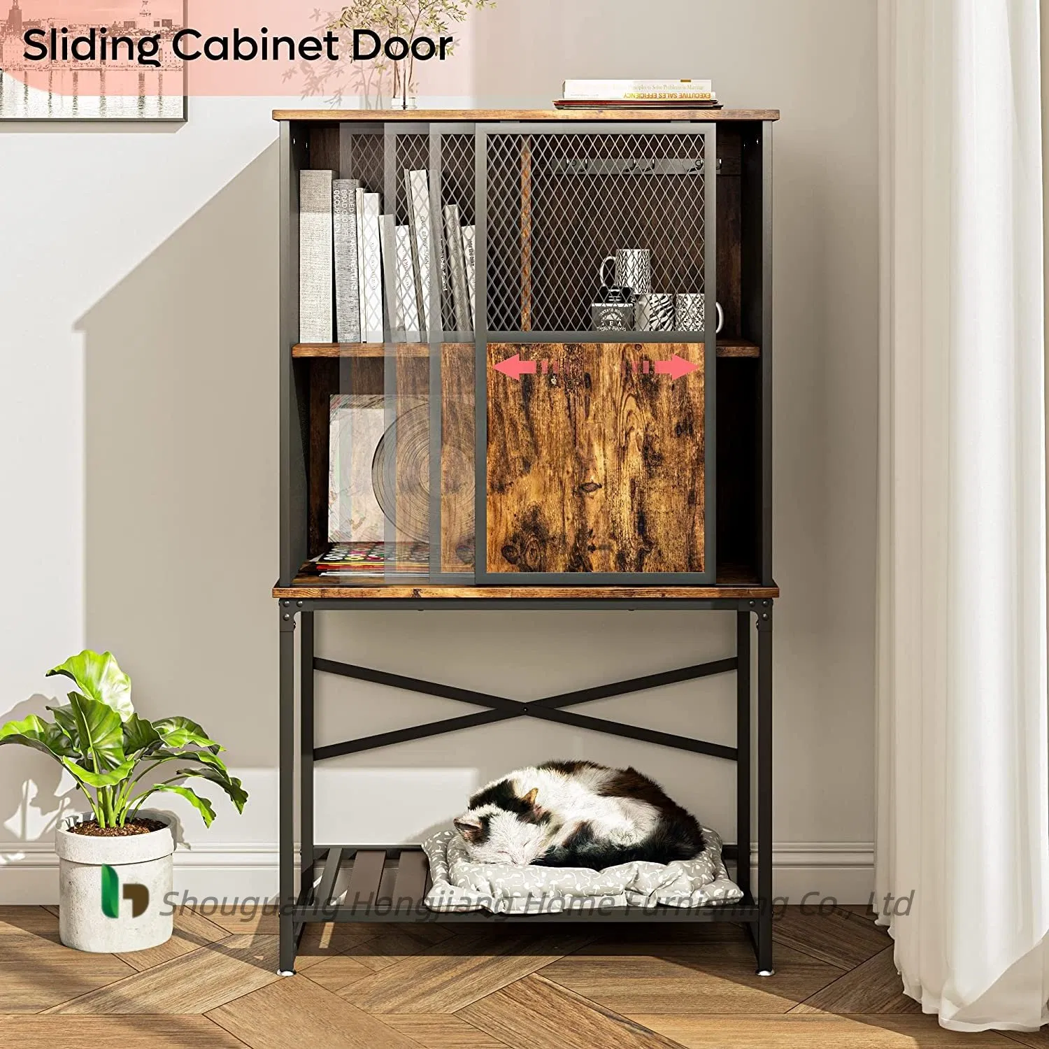 Living Room Corridor Integrated Wine Cabinet