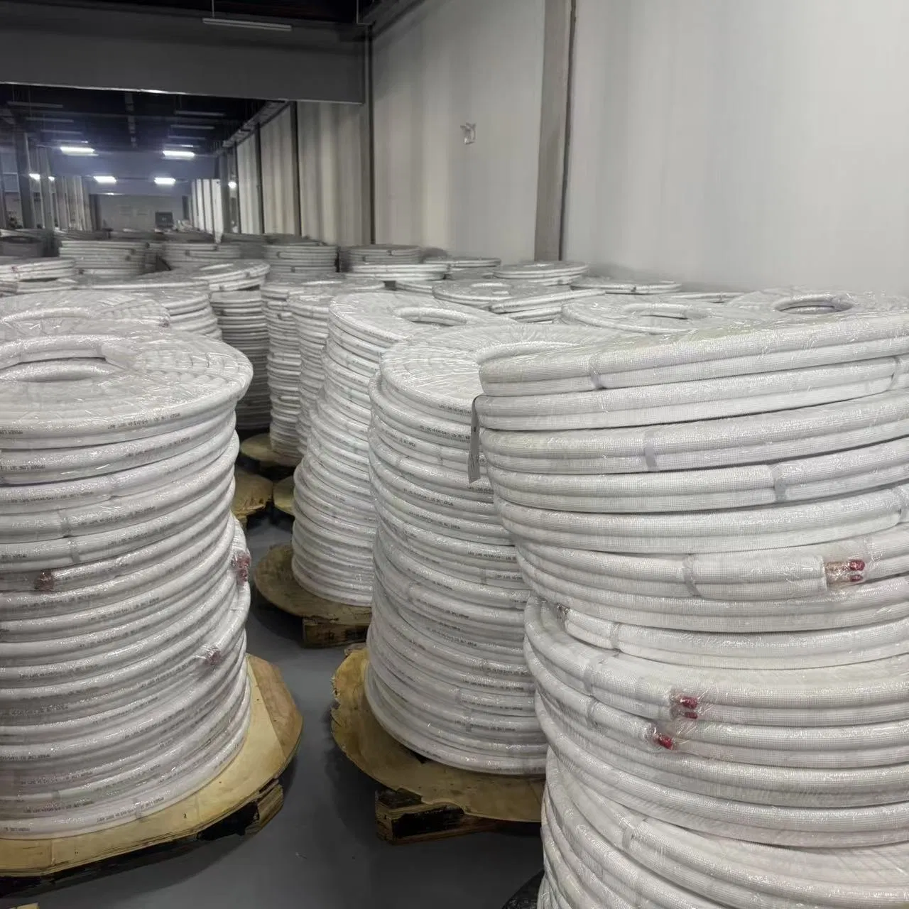 AC Copper Tube Showing No Leaks with High and Low Pressure