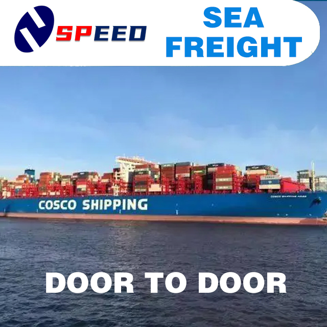 Sea Shipping Sea Cargo Freight Forwarder to Europe Spain/France Express Agents Service Logistics Freight