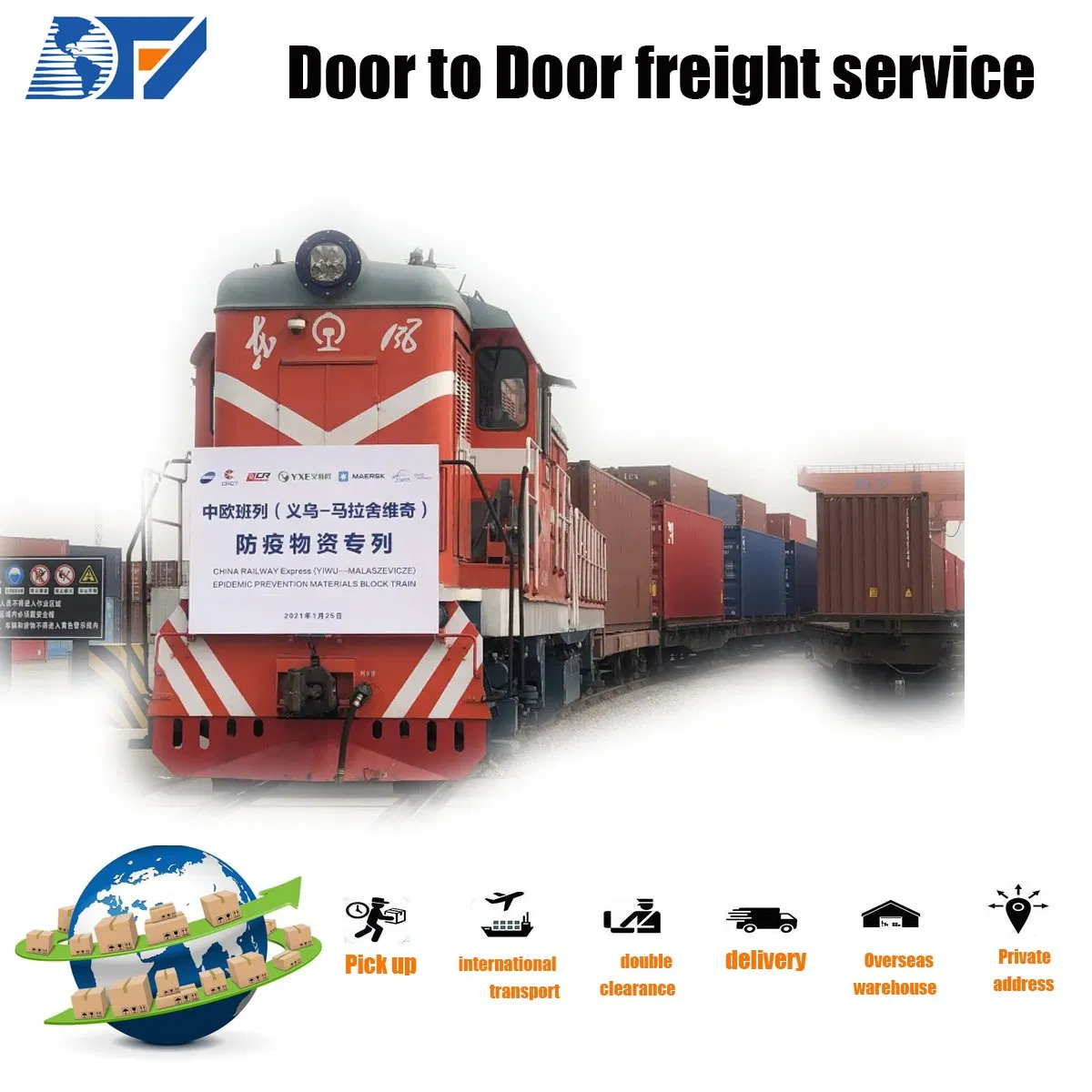 Cheapest Door to Door Train Shipping From China to Spain EU Amazon Fba