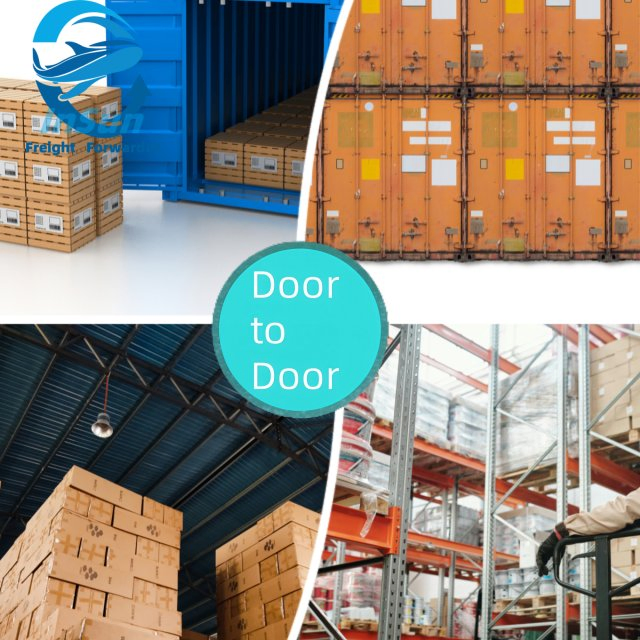 Amazon Fba Door to Door Shipping Cost Sea/Air Shipping From China to USA/Canada/UK/Germany/Poland/Japan/Mexico Freight Forwarding Agent DDP/DDU