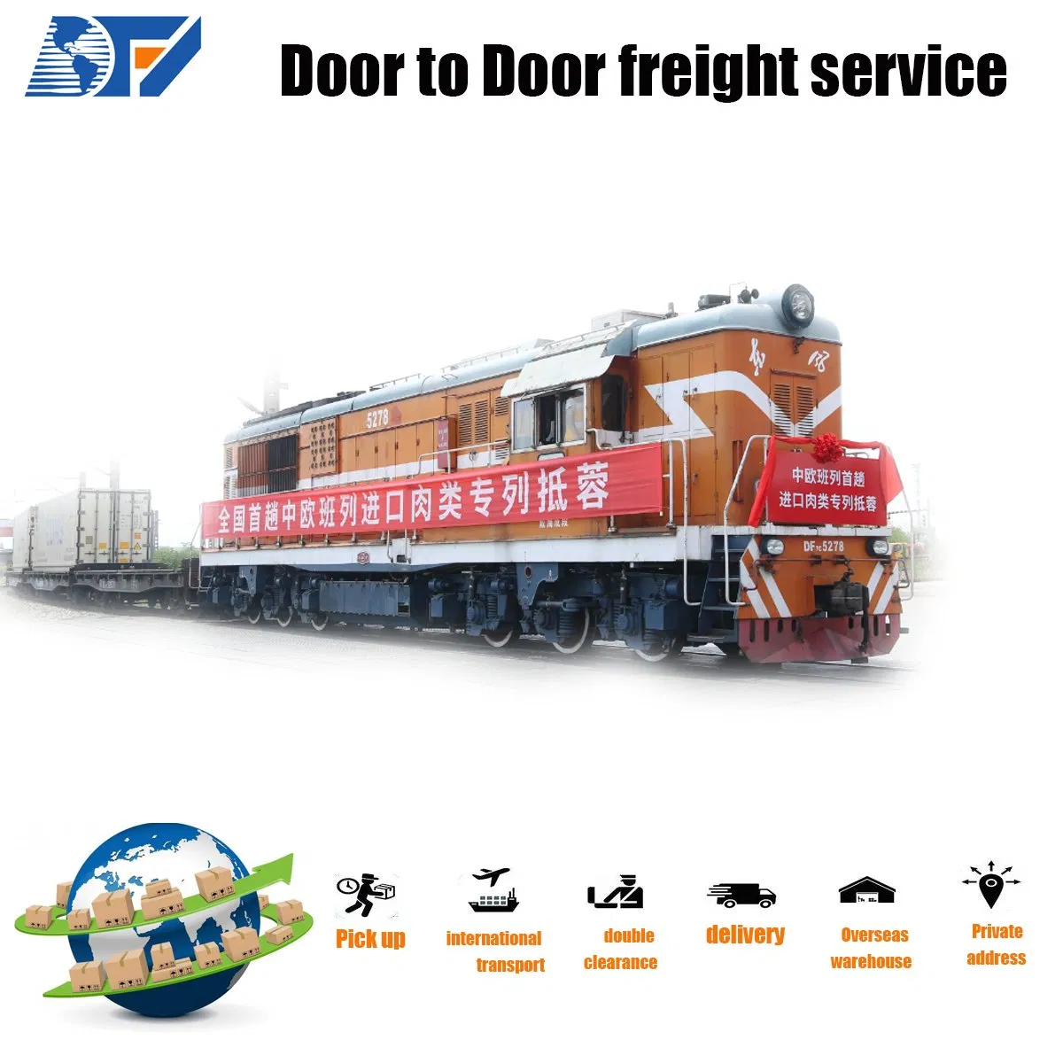 Cheapest Door to Door Train Shipping From China to Spain EU Amazon Fba