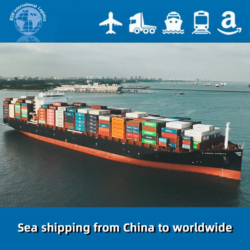 Air/Sea Freight Shipping Agent From China to Southeast Asia Singapore Freight Door to Door DDP/DDU with Customs Tax/Duty Best Price