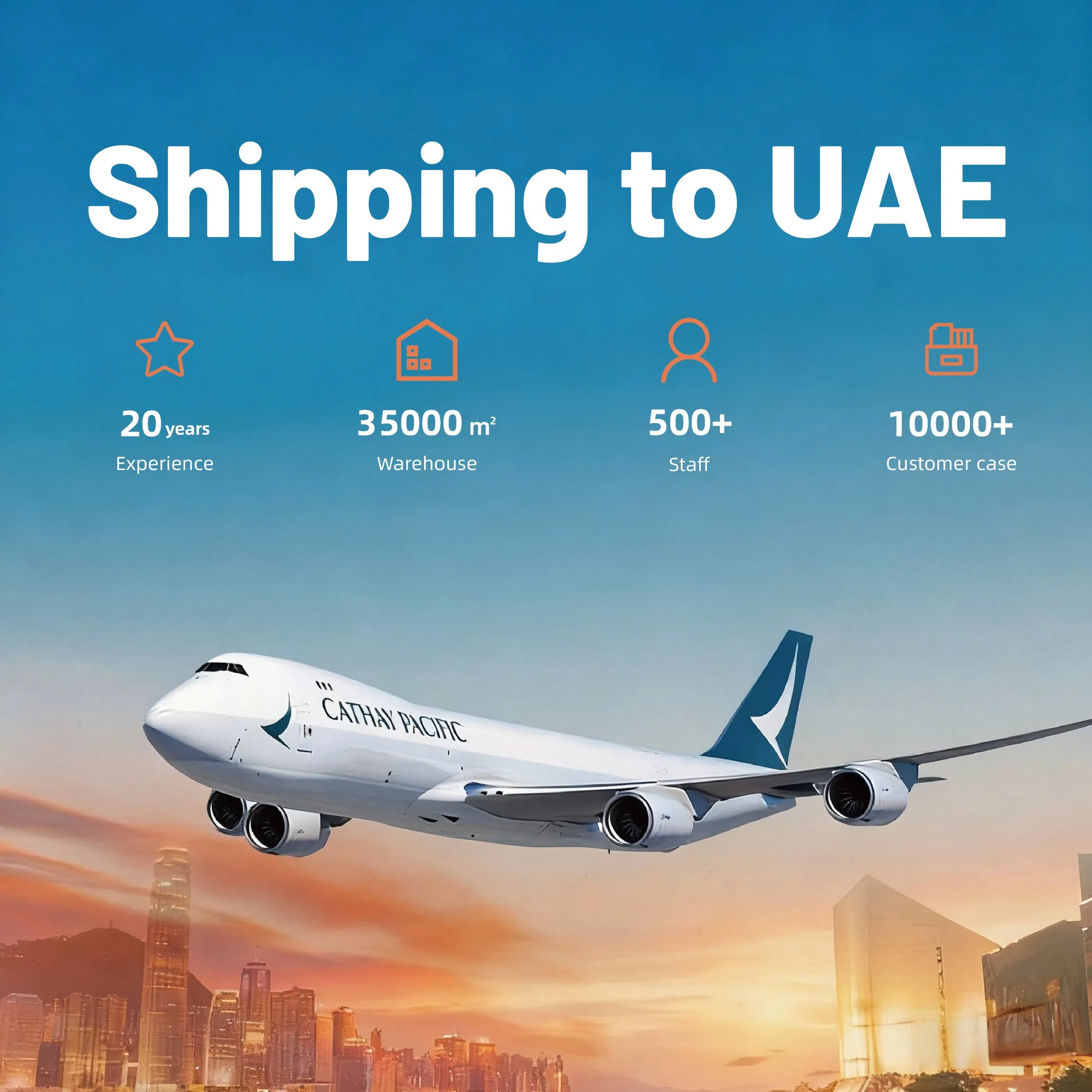 Ontask UAE Air Freight Express Air Cargo DDP to UAE Handling