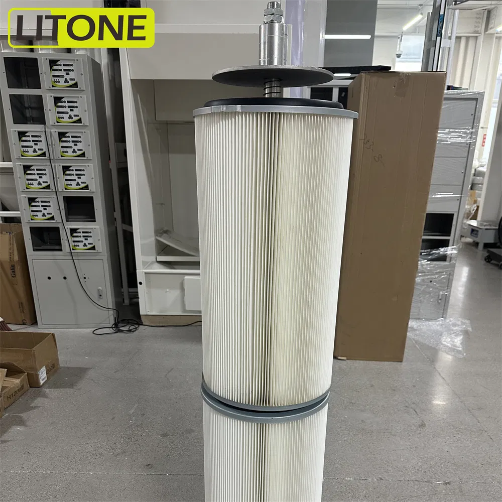 Rotary Wing Filter Use for Powder Booth