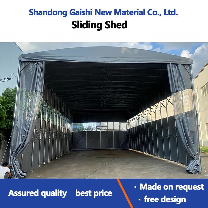 Movable Push-Pull Event Sliding Sunshade Canopy, Retractable Awning Shelter Tent