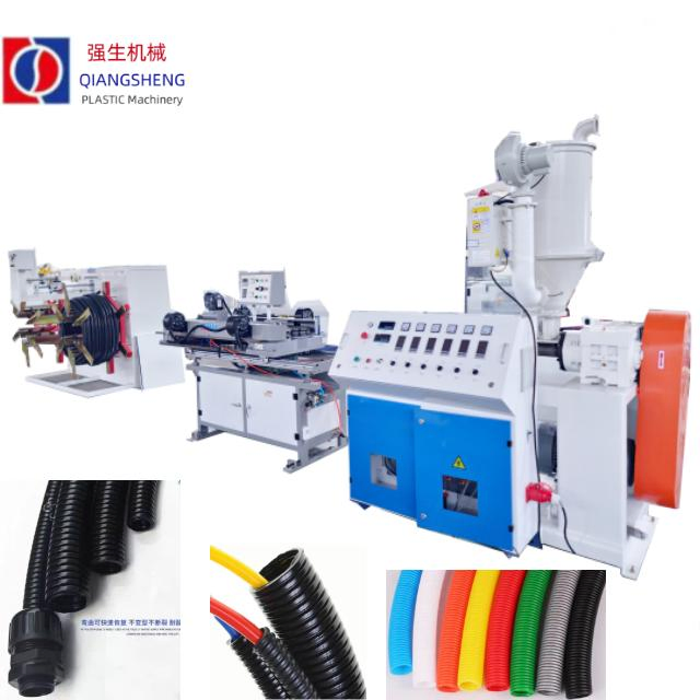 High-Quality PVC PP PE HDPE Corrugated Electrical Conduit Line