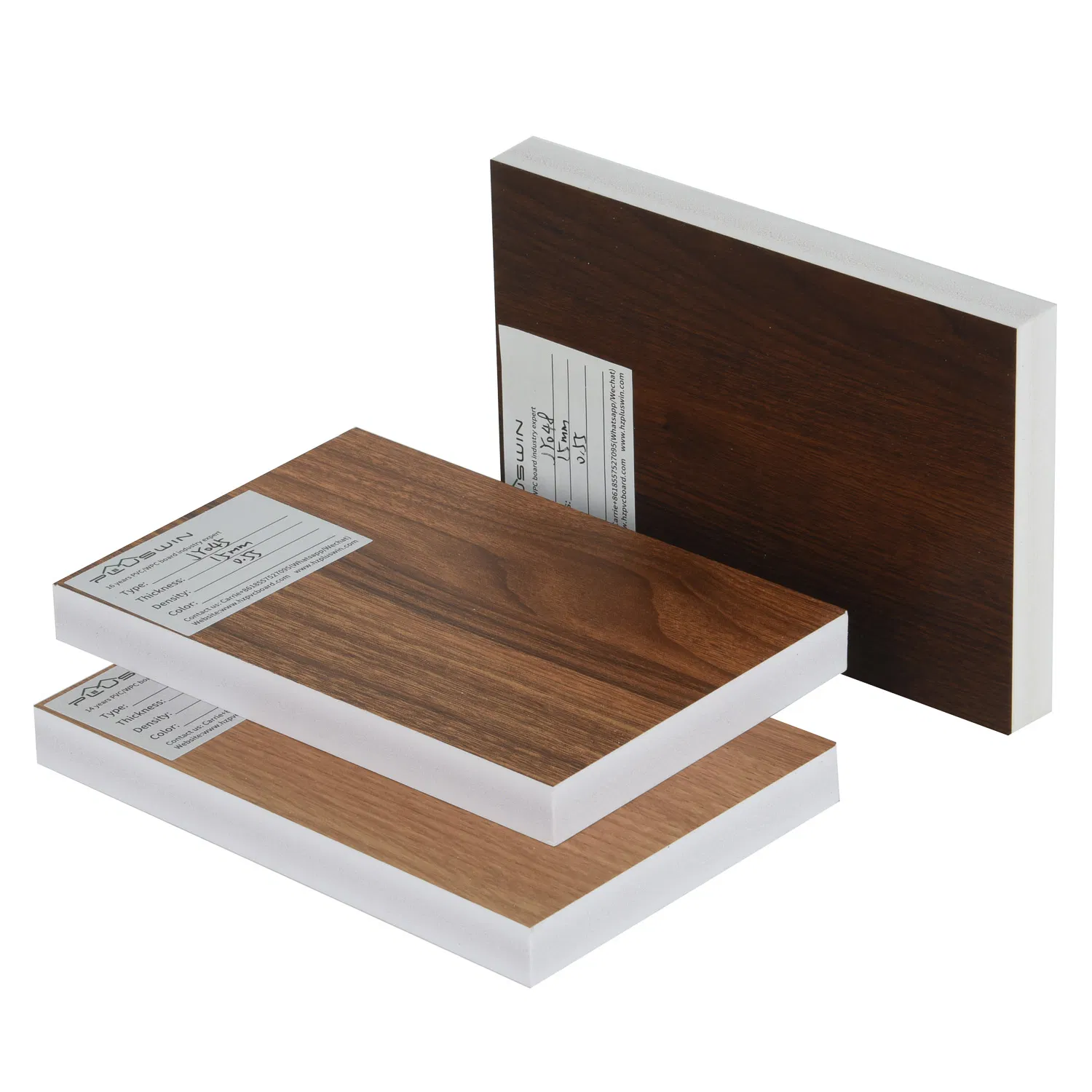 Stylish Designs Wood Grain Finished PVC Foam Board for Luxury Modern Home Decoration