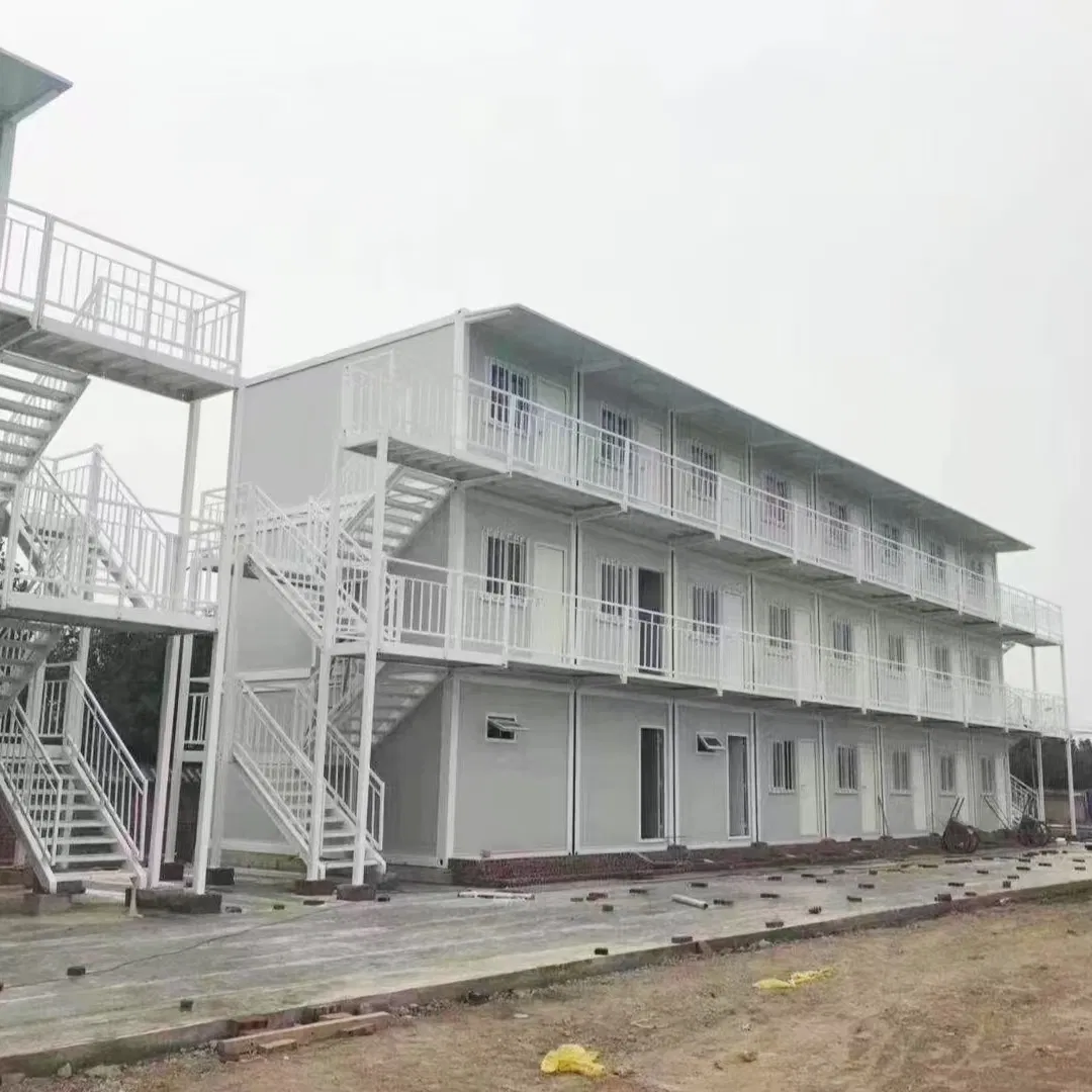 K Type Prefab Modern Steel Structure House Double Decker Rooms