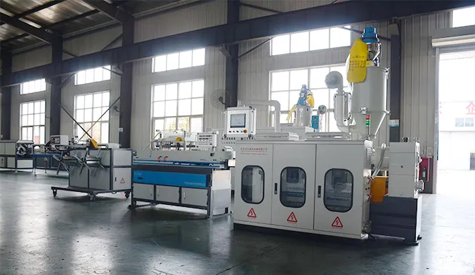 Single Wall Corrugated Pipe Extrusion Line