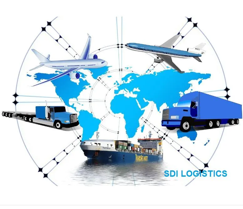 Shipping Logistics Map