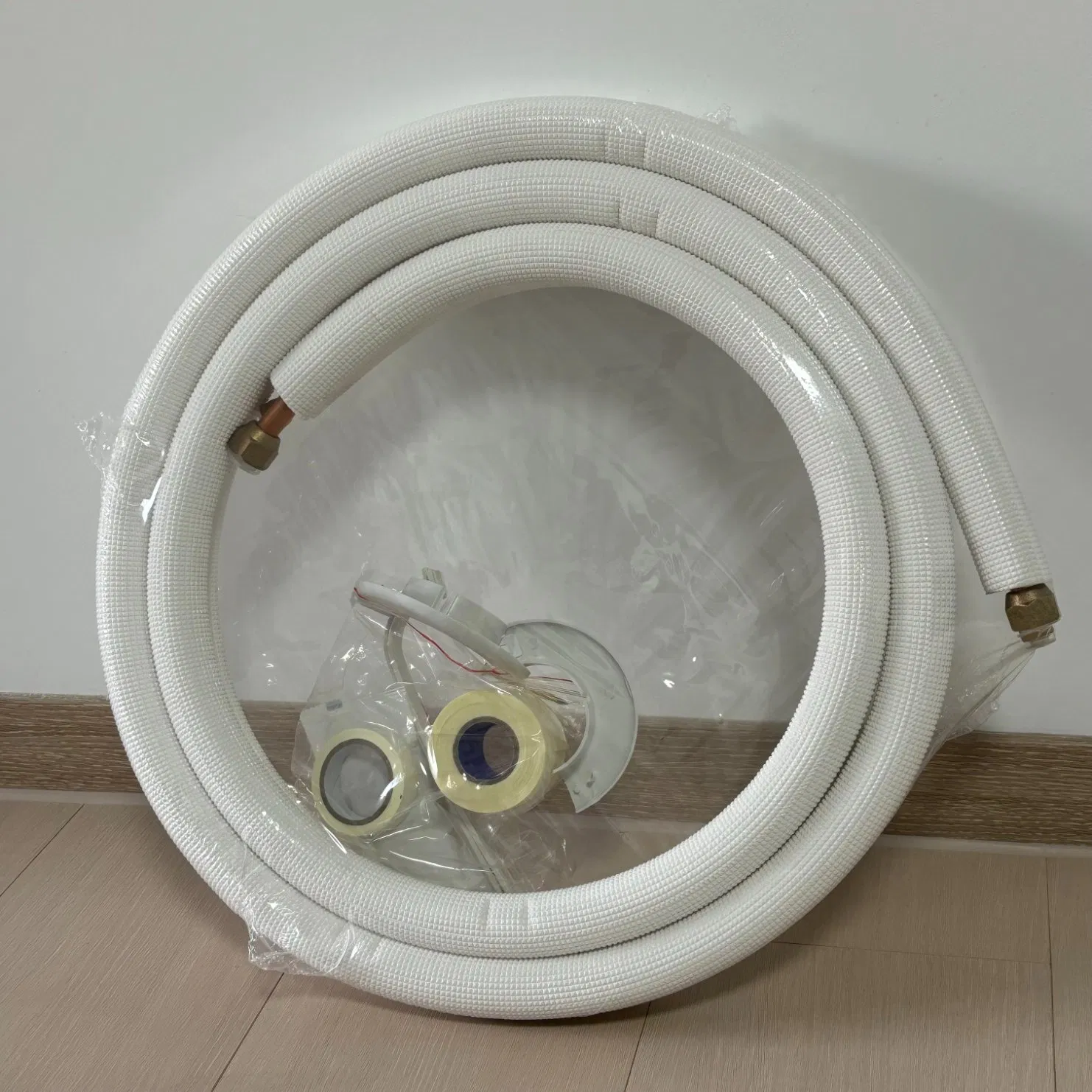 AC Copper Tube Showing No Leaks with High and Low Pressure