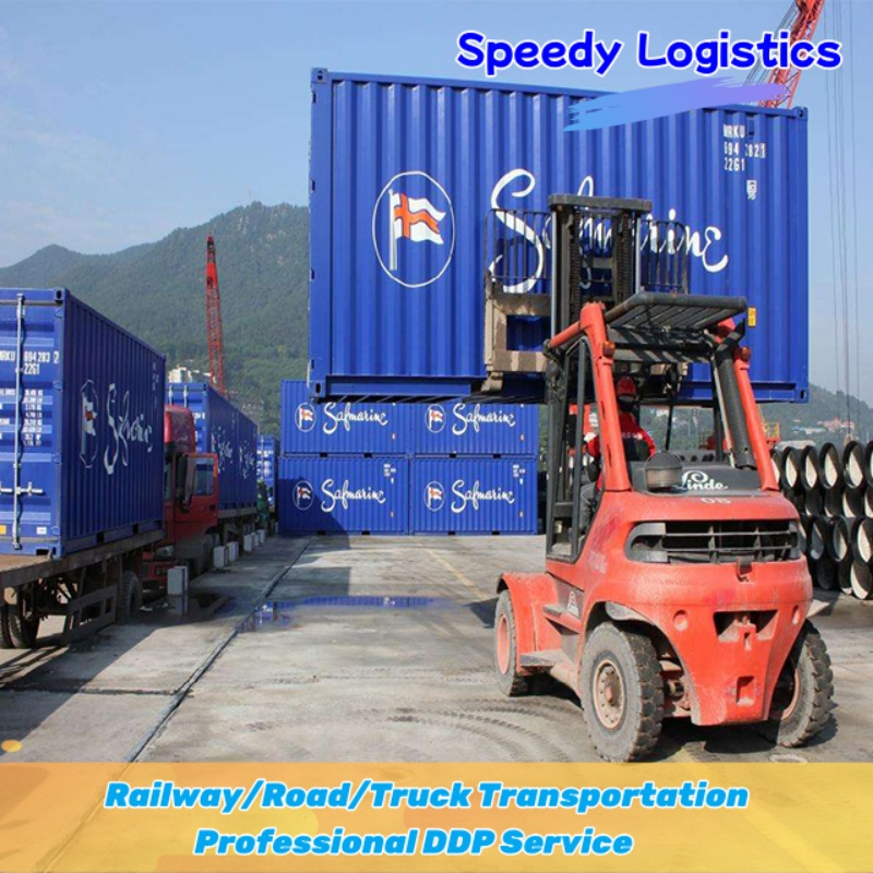 Railway Shipping Agent Train Freight Forwarder Logistics Services to Germany, Netherlands, Poland, Belgium, Luxembourg, Czech Republic, Austria, France Trucking