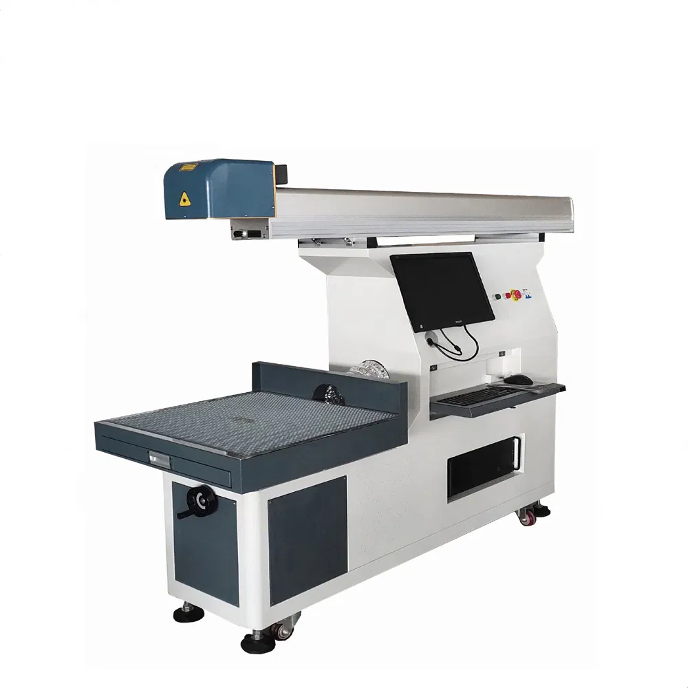 Electric Aluminum Film Balloon Automatic High Speed Laser Cutting Machine High Efficiency Small Volume More Manpower Saving