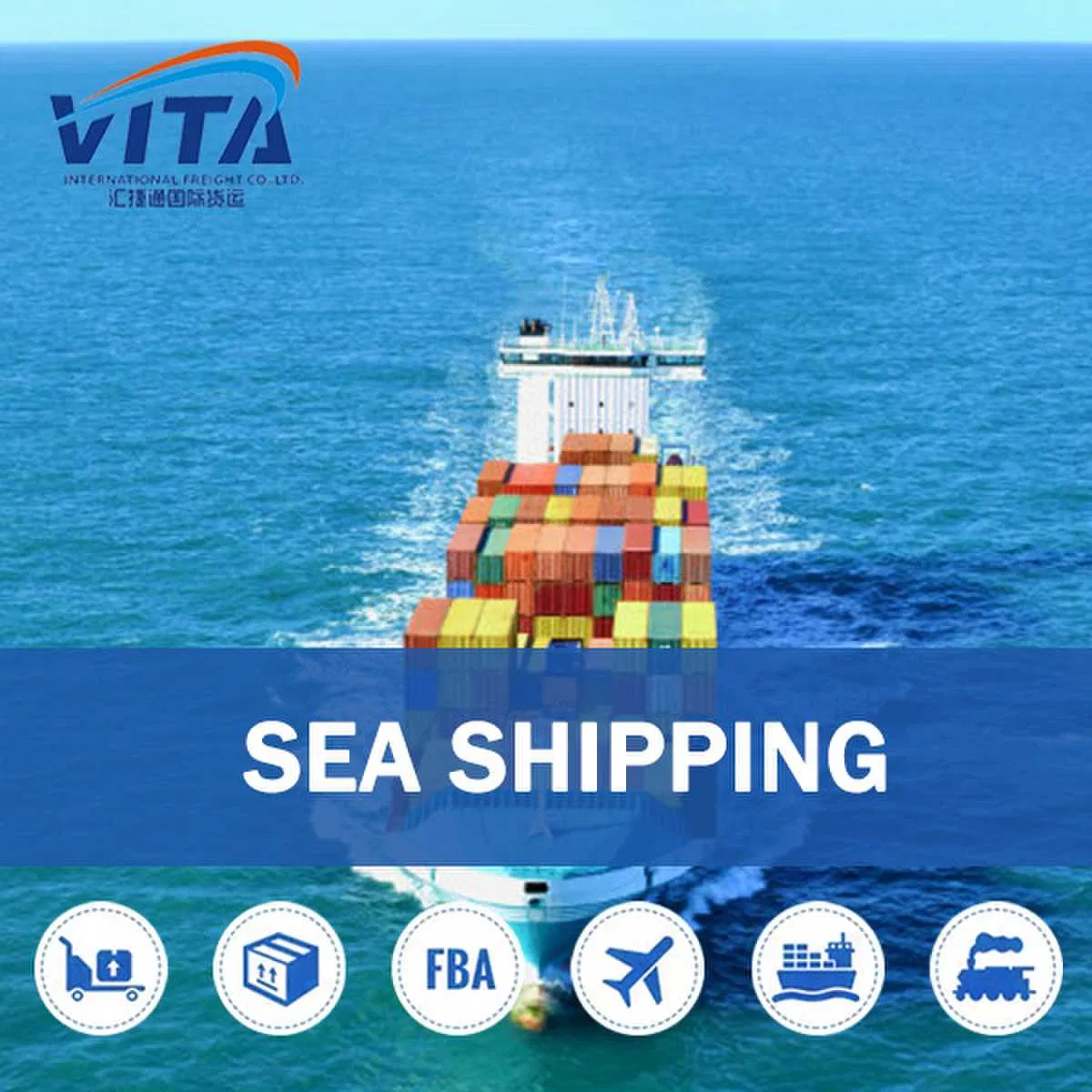 Global Sea Freight Line for Cross-Border E-Commerce FCL &amp; LCL