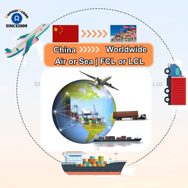China Shipping Agent to USA South Africa Russia UK Germany Canada France Australia Mexico Europe All The World FCL LCL Shipping Service
