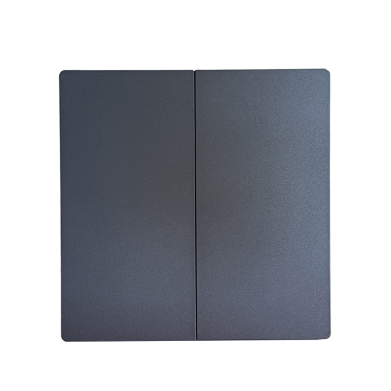 Honyar Electrical Multi-Control UK EU Type 2 Gang 3-Way Switching Electric Wall Switch for Stairwell and Corridor Lighting