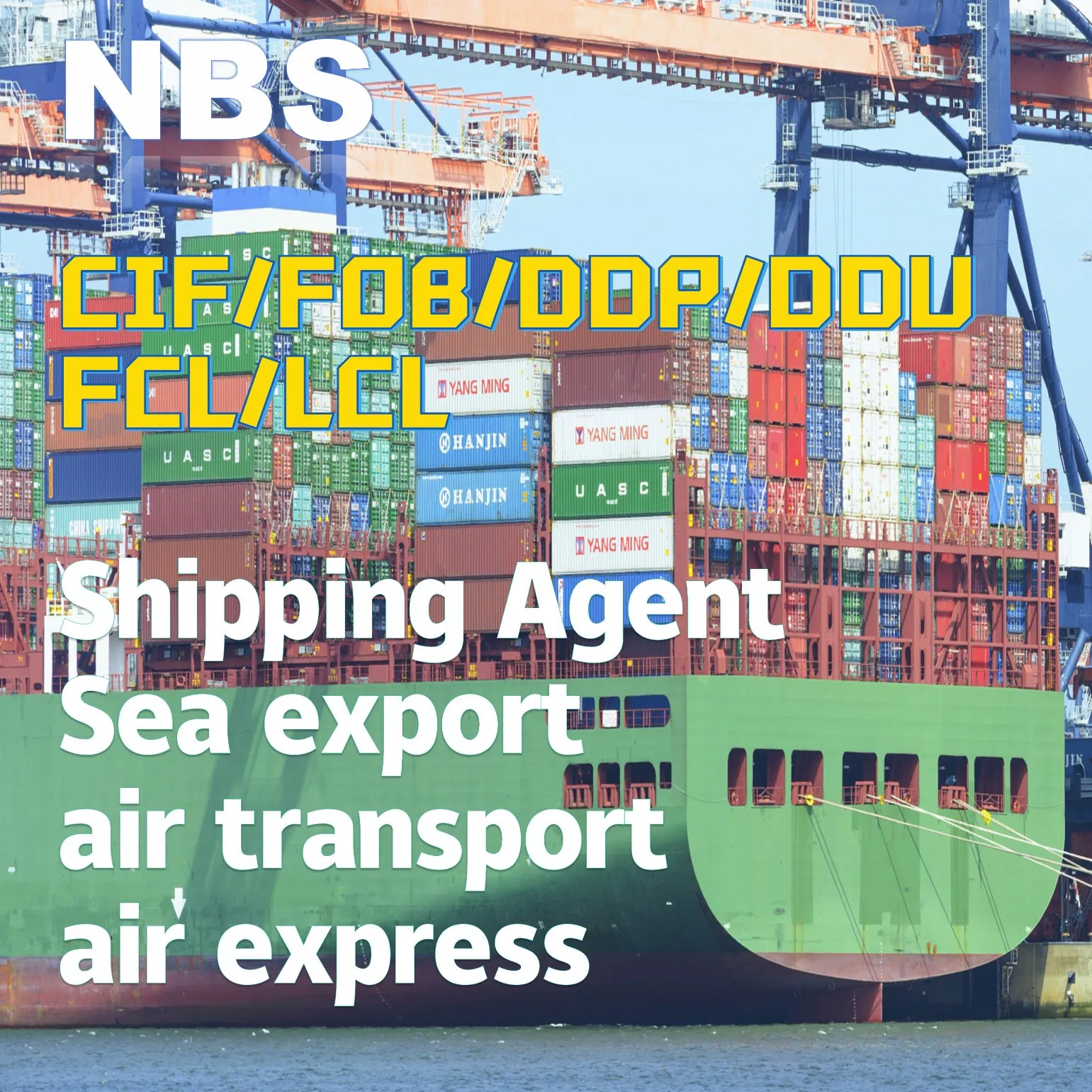 LCL/FCL DDU/DDP Shipping Ocean Freight Forwarder Air Shipment Railway Logistics Sea Freight From China to USA/Canada/Europe/Middle East/Argentina/Bahamas