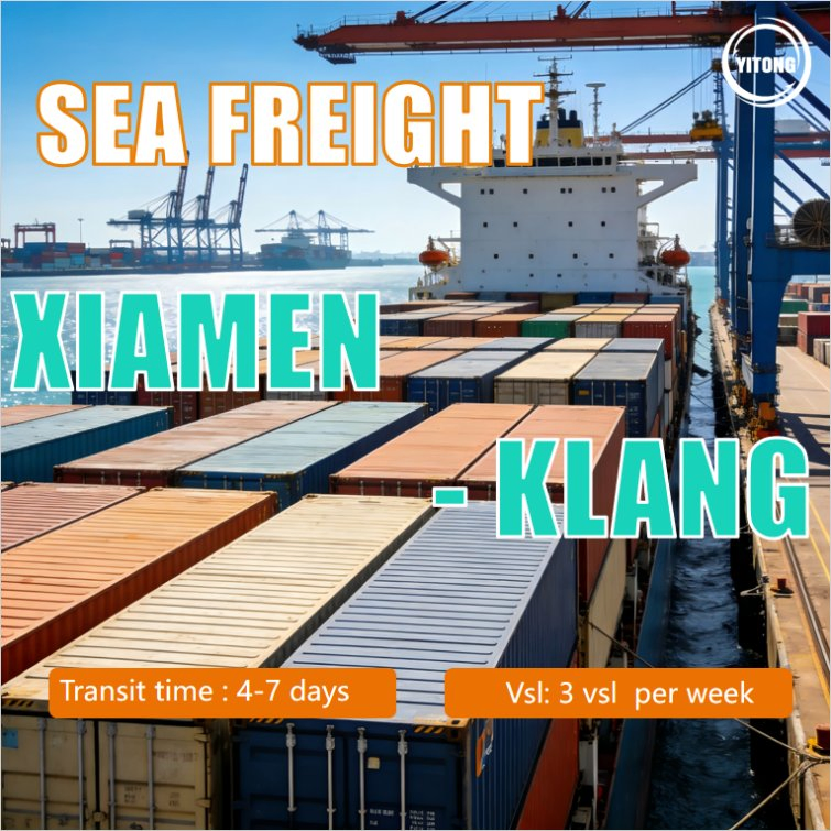 Shipping Agent Delivery Service Freight Agent Service Logistic International Sea Freight Shipping From Shenzhen China to Klang Malaysia