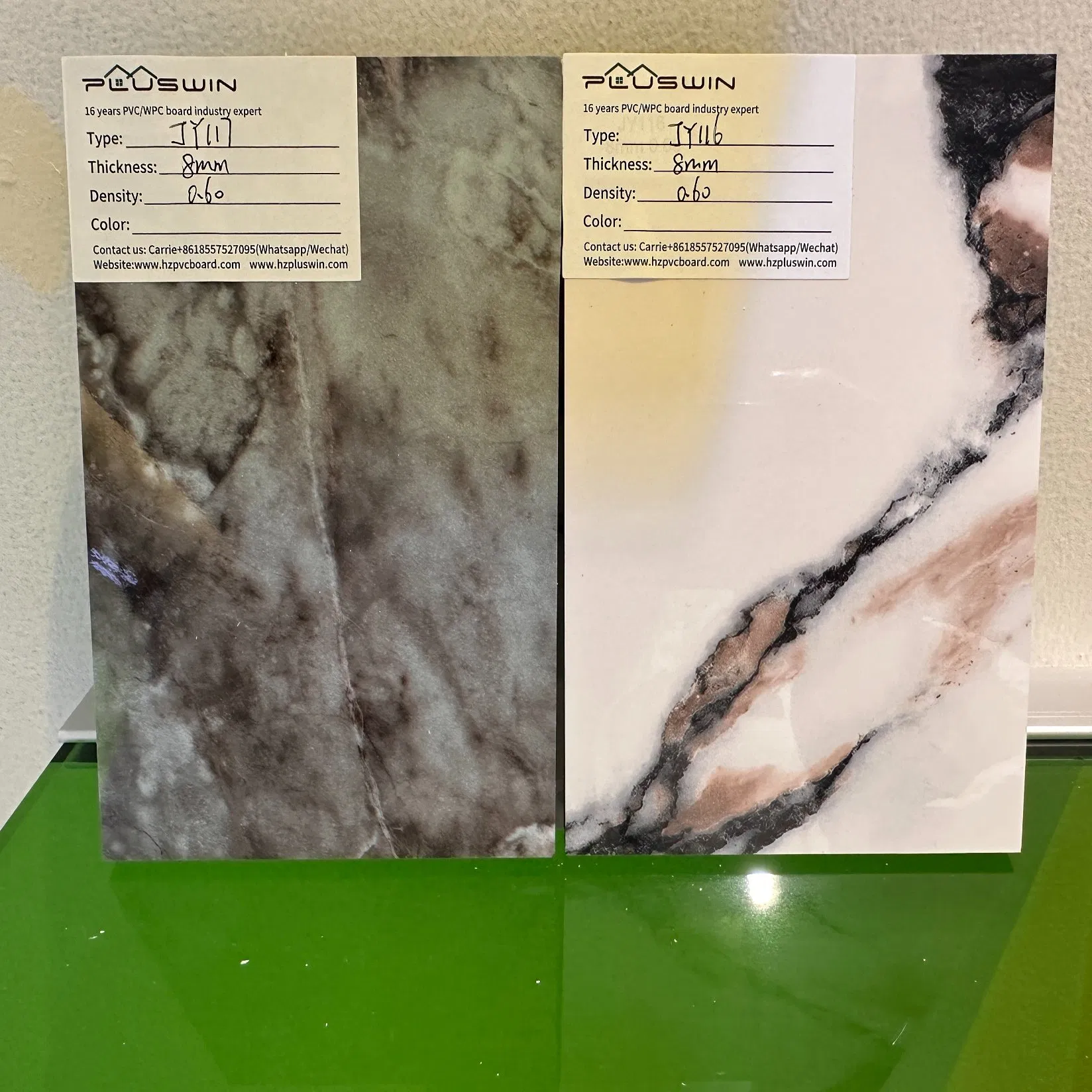 Interior Decorative Material PVC Marble Panel Light-Weight Laminated PVC Foam Sheet for Wall and Cabinets