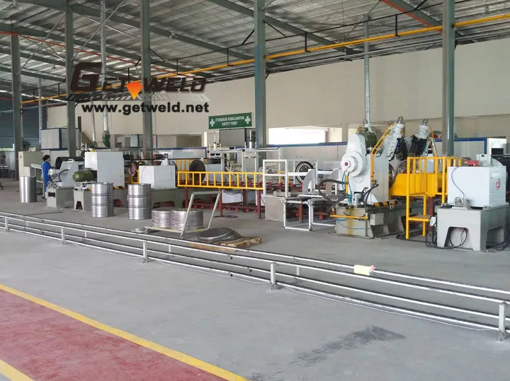 Steel Drum Making Machine -- Washing Line Process 4