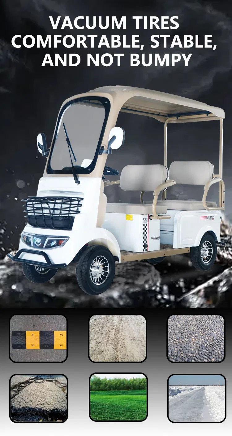 Quiet Operation Electric Drive Park Transportation on-Course Food and Beverage Service Electric Golf Cart