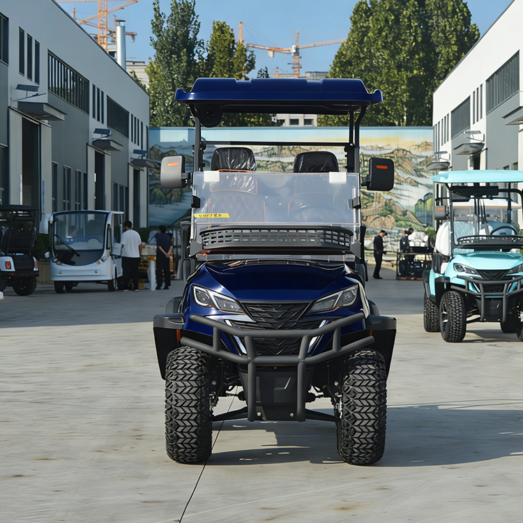 Multi Functional Off Road Golf Cart 4 Seats with Anti-Slip Seats 60V Powerful Motor for Golf Course Private Estate