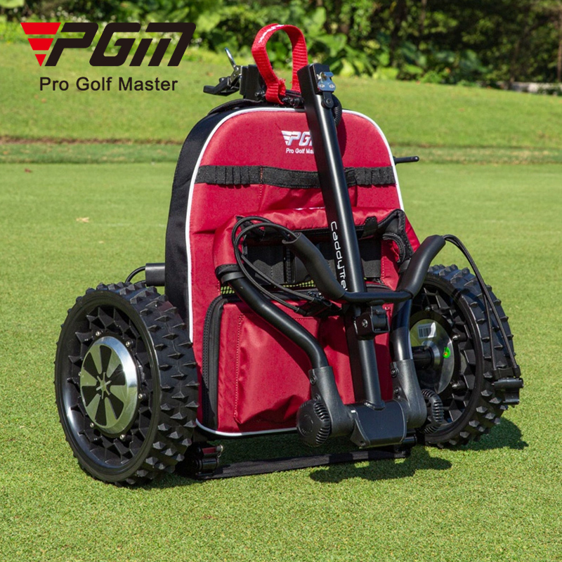 PGM QC008 Smart Automatic AI Golf Trolley Remote Control Electric Golf Trolley Cart 4wheel