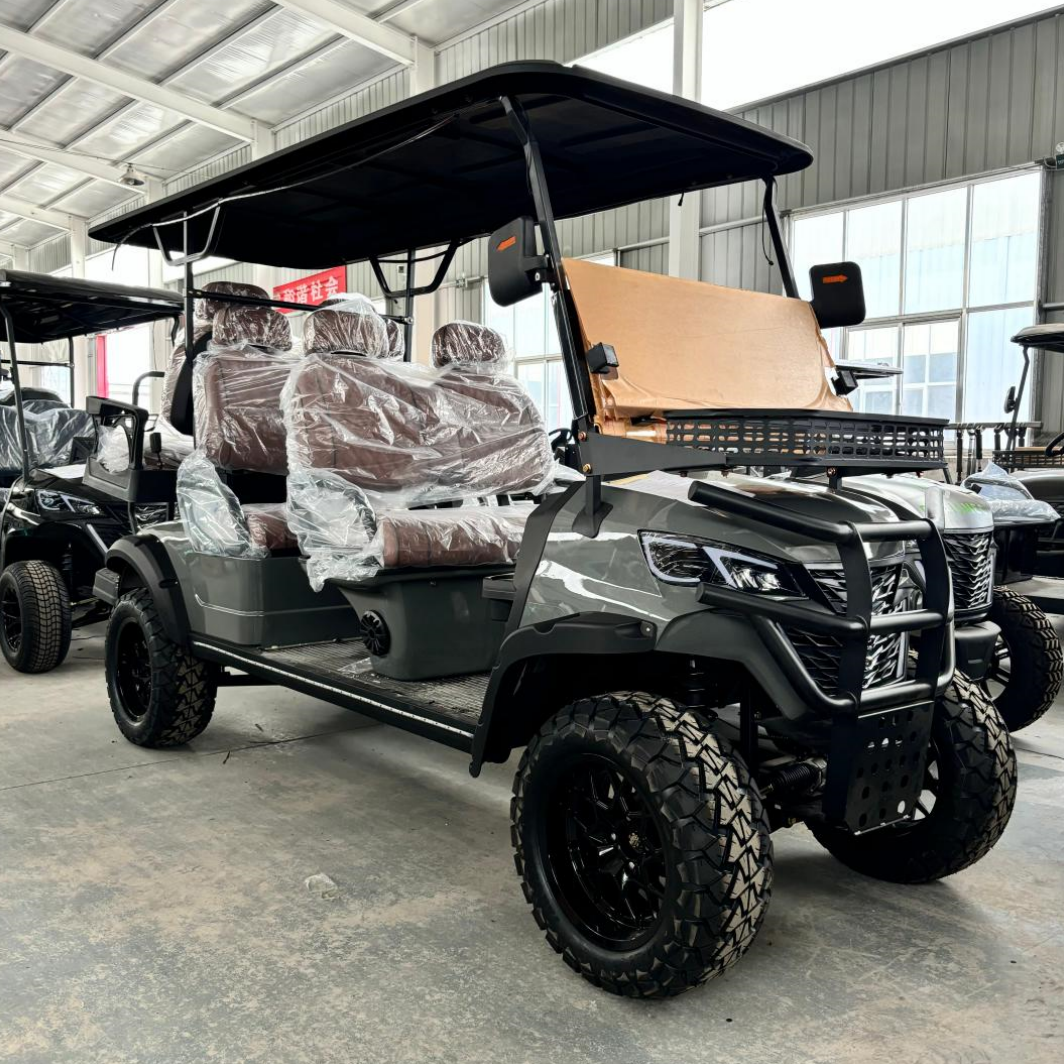 Sharefer Brand Newly Designed Hot Selling 4 Seat 150CC 300CC Gasoline Golf Cart Gas Powered Golf Cart