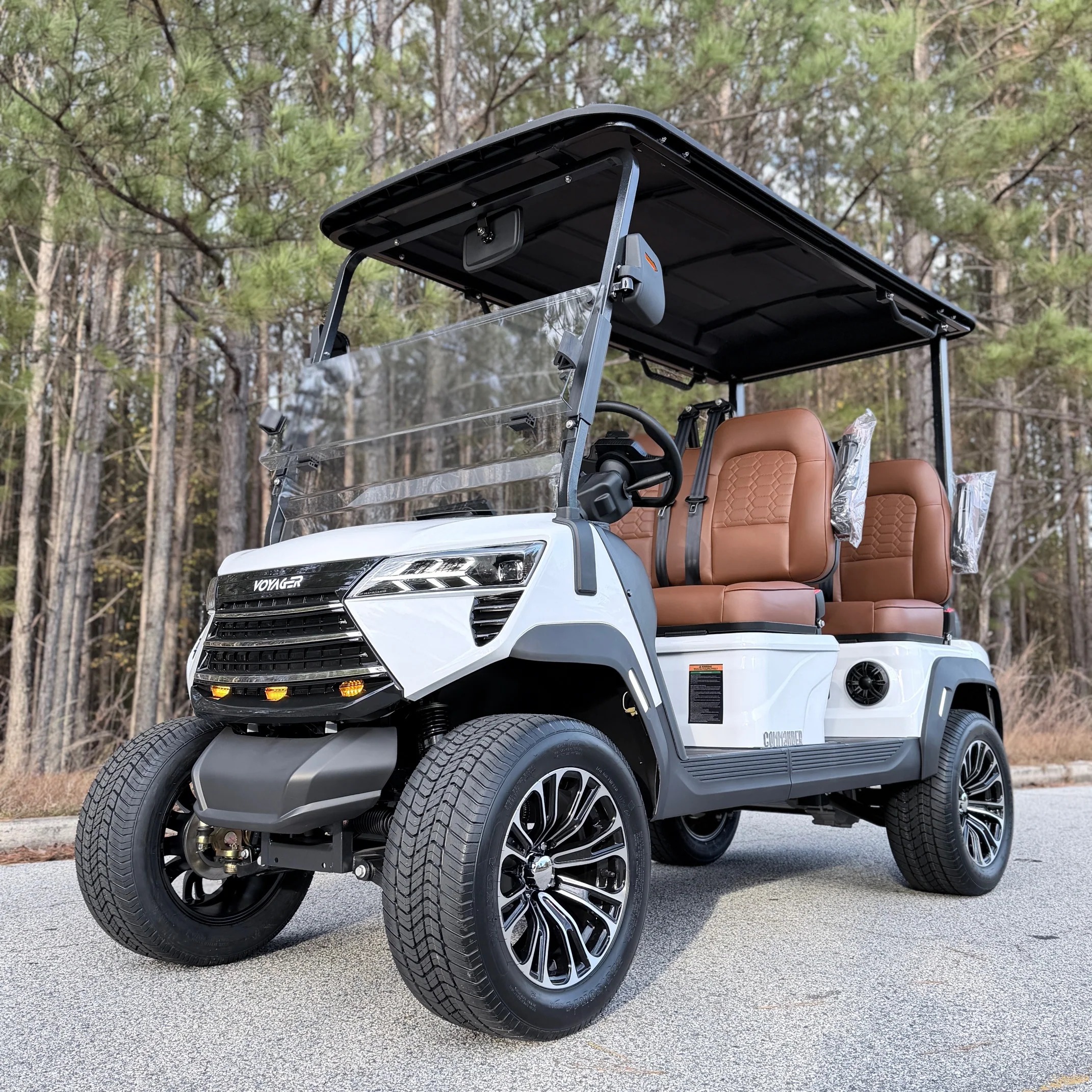 Factory Supply Best Quality Used 4 Person off Road Electric Golf Cart with 50-70Km/h Speed and 30-50km Range