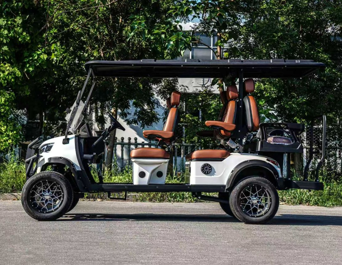 Luxury Shuttle Buses and Golf Carts for Hotel Guest Transport