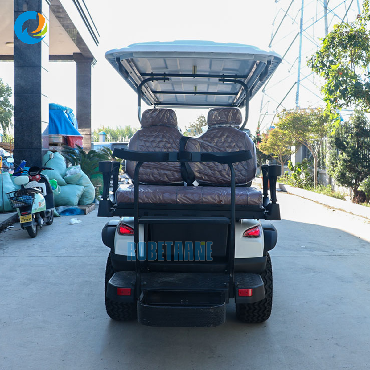 Robetaa New Electric 6 Seater Golf Cart Power Direct Manufacturer Sales Excellent Quality for Personal Use Resale