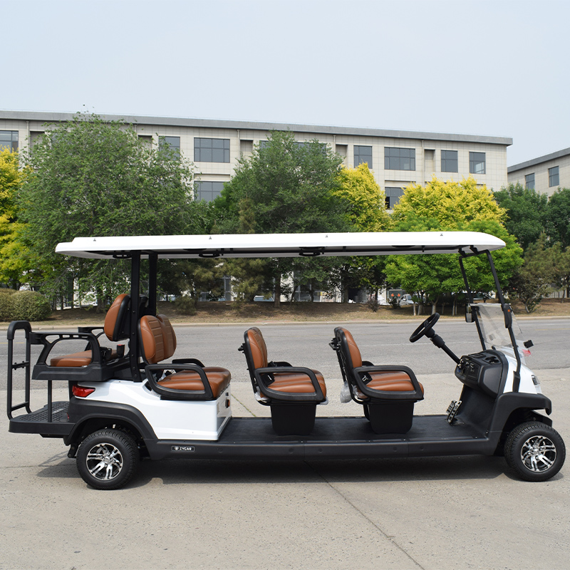 Hot Sale Farm Utility Lead-acid Golf Cart 8 Seater 5kW Lithium Battery Buggy Golf Car