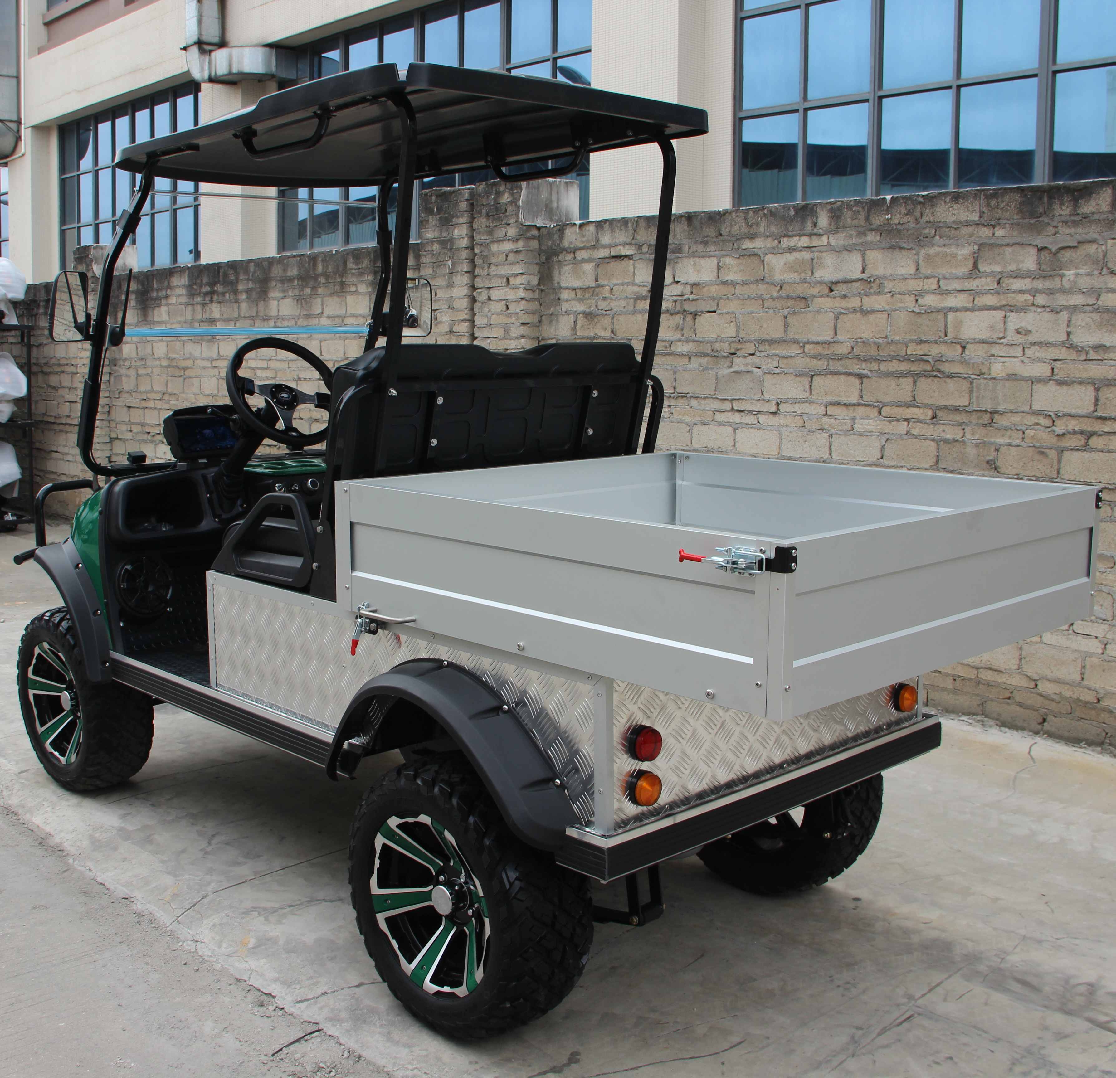 HDK EVO Off Road Buggy Utility Vehicle Pick up Truck Mini on Golf Course Maintenance Cargo Box UTV 48V Electric Golf Cart