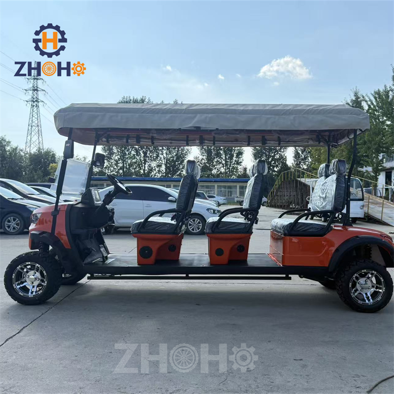 Chinese Electric Personal Golf Cart Hot Sales Golf Car 6 Seater Facing Forward Golf Cart
