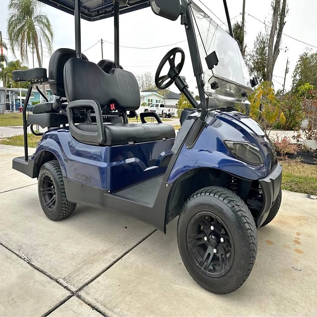 Premium Single Seat Golf Cart 48V Electric Powered Lightweight Design for Golf Course Resort Easy to Maneuver Maintain Golf Cart