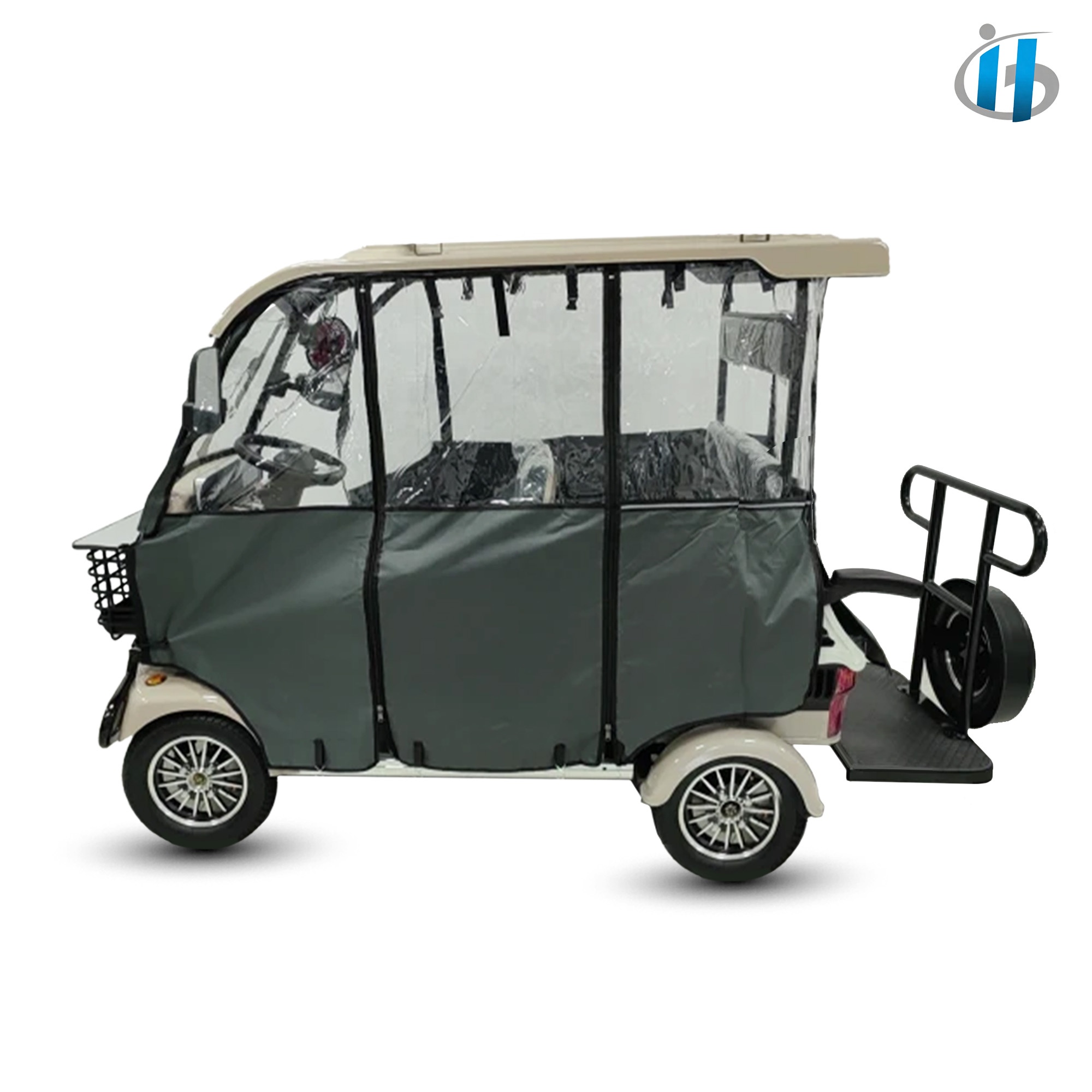 HLD High-Performance 4-6 Seats Electric Vehicle 60V 800W Motor 4 Wheel Electric Golf City Taxi Cheap Sightseeing Carts Bike