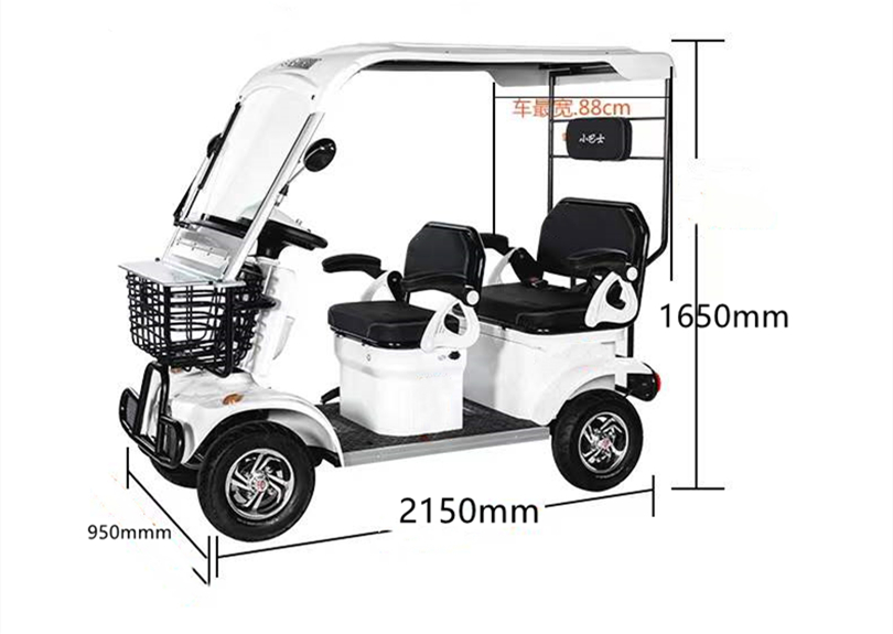 5-8 Seater Electric Golf Cart, 1500W Powerful Motor 48V/60V/72V Optional for Golf Club &amp; Resort