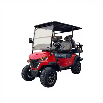 Electric Digital Display Golf Cart-Chinese Factory Direct Smart Tech for Real-Time Battery Speed Monitoring Lithium Battery