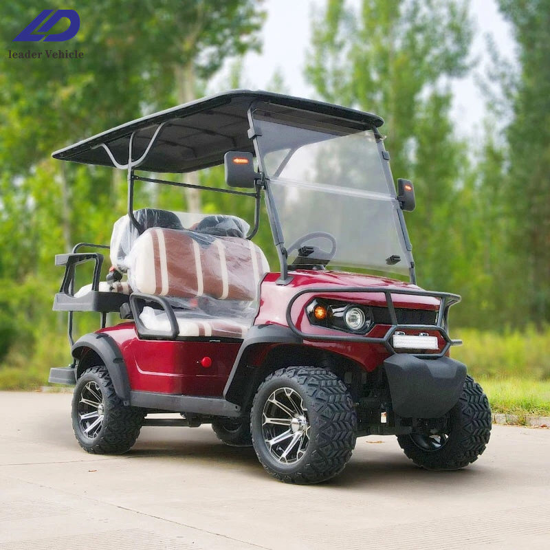 OEM Service Accepted Luxury 4 Seater Buggy Car Electric Golf Cart with Lithium Battery